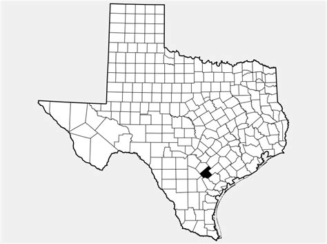 Karnes County, TX - Geographic Facts & Maps - MapSof.net