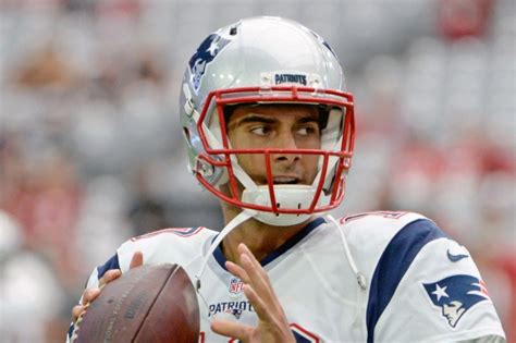 New England Patriots' Jimmy Garoppolo passes first test - UPI.com