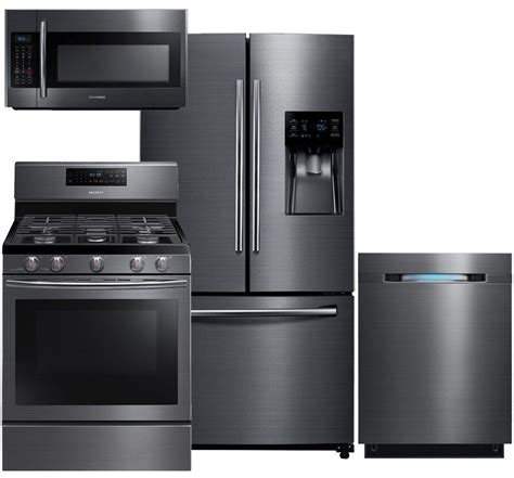 samsung appliance rf263beaesg4pckit2 black stainless steel series from Samsung Kitchen Applia ...