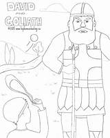 David And Goliath Coloring Page Printable K5 Worksheets In 2020  Riset sketch template