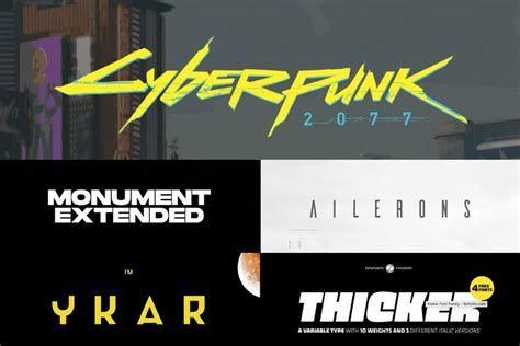 5 Fonts for Design Futuristic and Cyberpunk Style | Cyberpunk, Cyberpunk design, Cyberpunk style