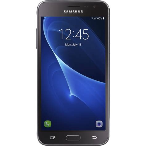 Straight Talk SAMSUNG Galaxy J3, 16GB Black - Prepaid Smartphone - Walmart.com - Walmart.com