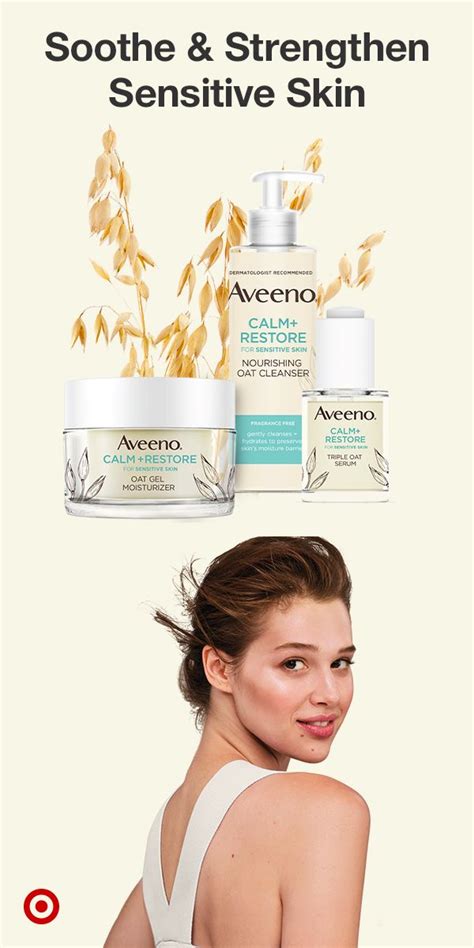 With Aveeno Calm + Restore Skin Care | Skin care routine steps, Skin care wrinkles, Skin care