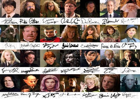 Harry Potter Signatures