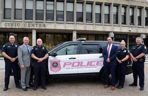 Lowell Police Department Unveils Breast Cancer Awareness Cruiser – Lowell Police Department