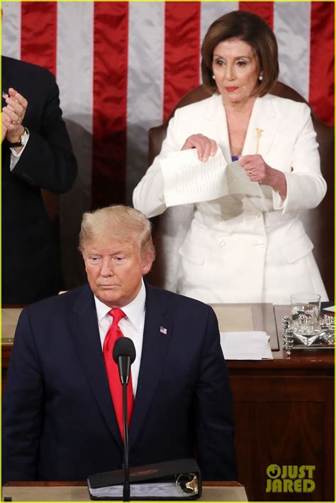 Nancy Pelosi Tears Up Donald Trump's State of the Union 2020 Speech ...