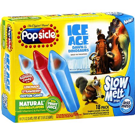 Popsicle Slow Melt Flavored Ice Pops, Assorted Flavors | Popsicles | Sun Fresh