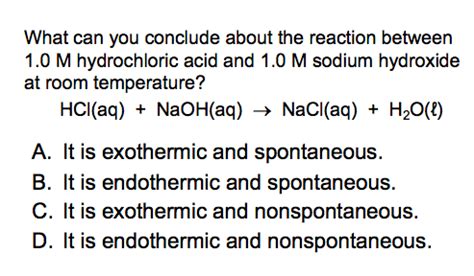 Solved What can you conclude about the reaction between 1.0 | Chegg.com