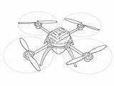 Drone For Kid Coloring Page  Free Printable Pages Kids sketch template