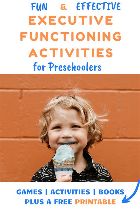 Executive functioning skills activities for preschoolers that really ...