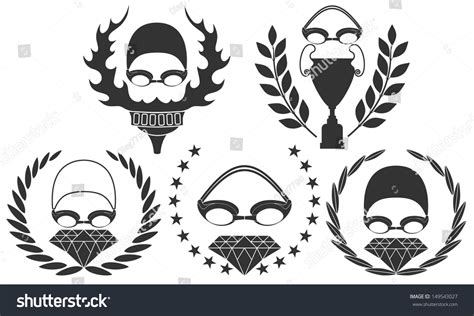 Swimming Vector Illustration Silhouette Sign Stock Vector (Royalty Free) 149543027