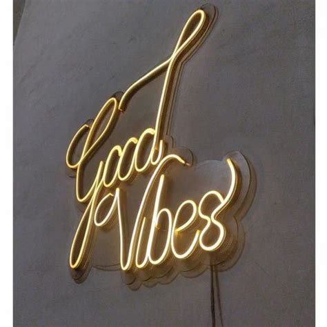 LED Acrylic Neon Sign Board, For Promotion at Rs 250/sq ft in Ludhiana | ID: 27165876012