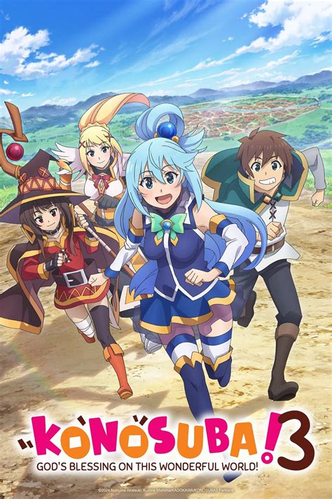 Crunchyroll Announces New Season of KONOSUBA, 3 New Anime Series