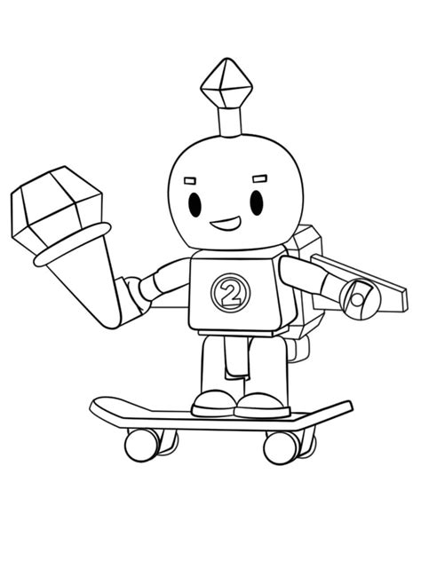 Roblox Robot coloring page - Download, Print or Color Online for Free