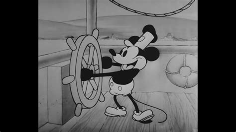 Steamboat Willie (1928) - Walt Disney & Ub Iwerks - First Mickey Mouse ...