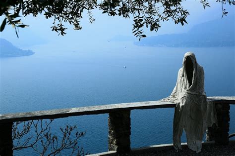 Ghost sculptures in the castle of Vezio, Italy (12 photos) | STREET ART ...