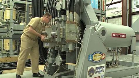 The Navy just unveiled the first video of its new railgun in action ...