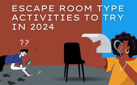 Escape Room Type Activities: 8 Best Ones to Try in 2024