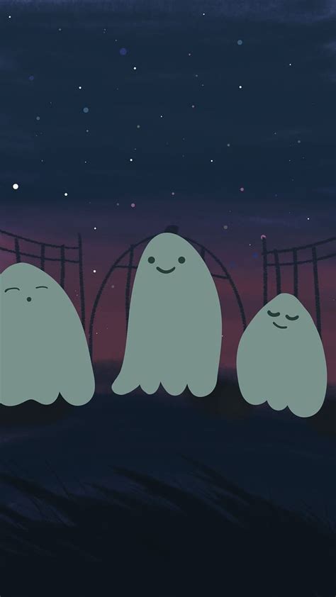 Aesthetic Ghost in 2021. , Ghost cartoon, background. background, Ghost cartoon, Aesthetic ...