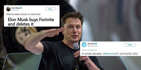 Elon Musk trolls Fortnite by joking that he 'bought' and deleted the ...