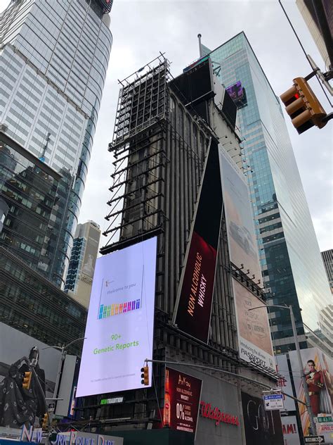 One Times Square's 300-Foot-Long LED Screen Nearly Completed, in Times ...