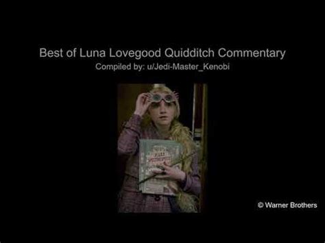 Best of Lee Jordan and Luna Lovegood Quidditch Commentary - YouTube