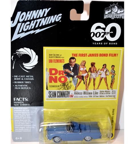 Johnny Lightning Pop Culture - James Bond 007 1962 Sunbeam Alpine - Global Diecast Direct