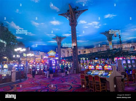 The interior of Paris hotel and casino in Las Vegas Stock Photo - Alamy