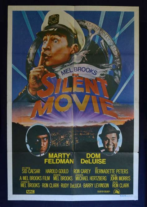 All About Movies - Silent Movie 1976 One Sheet Movie poster John Alvin Art Mel Brooks Marty Feldman