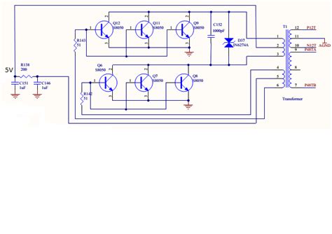 transistors - Decoding Transformer circuit for power supply generation ...