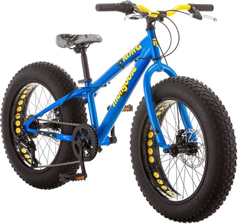 Amazon.com : Mongoose Kong Fat Tire Mountain Bike for Kids, 20-Inch ...