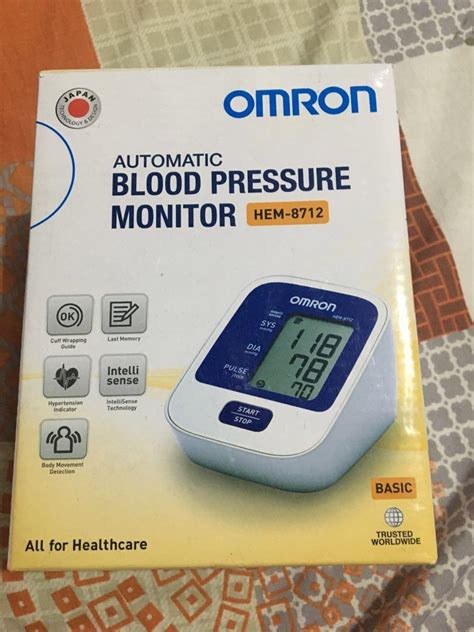 OMRON BLOOD PRESSURE MONITOR (BP), Everything Else, Others on Carousell