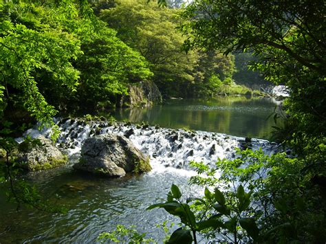 Michan Petite: South Korea: Cheonjiyeon Waterfall And Oedolgae Rock