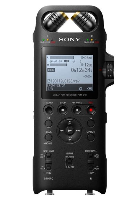 Sony showcases PCM-D10 and PCM-A10 hi-res audio recorders at Winter NAMM 2019