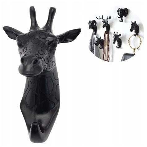 LEEPENENG Coat rack and coat rack Towel rack Wall hook Animal coat rack ...