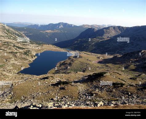 High altitude mountain lake Stock Photo - Alamy