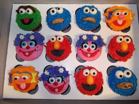 Sesame Street Cupcakes | designercupcakesandmore | Flickr