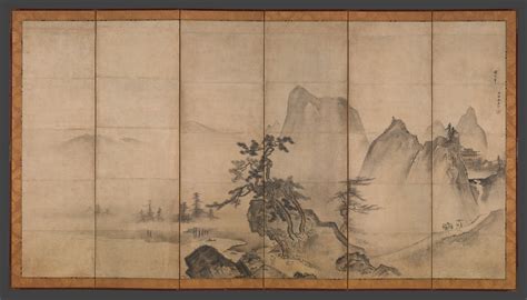 Traditionally attributed to Tenshō Shūbun | Mountain Landscape | Japan | Muromachi period (1392 ...