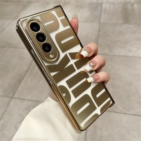 Plating Clear For Samsung Galaxy Z Fold 4 – Galaxy Z Fold 4 Case