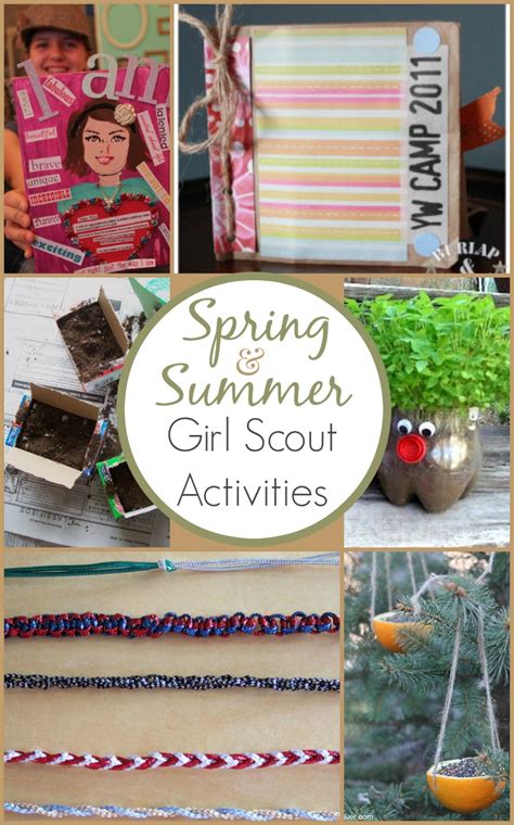 Girl Scout Activity Ideas for Spring and Summer