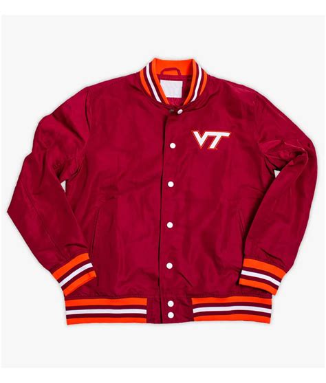 Red Script Virginia Tech Hokies Jacket