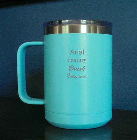 Personalized Left Handed Coffee Mug Stainless Steel With Lid