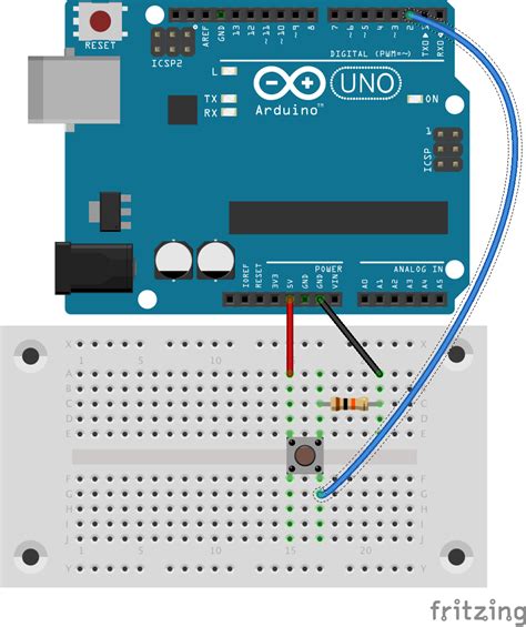 » 4-pin Buttons on Arduino