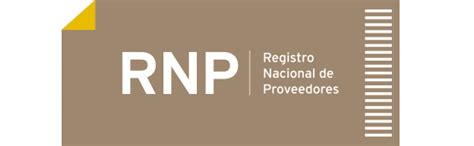 RNP - Registro Nacional de Proveedores