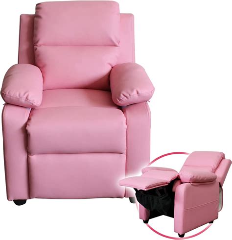 UNICOO - Kids Recliner Chair, Toddlers Recliner with Headrest Footrest