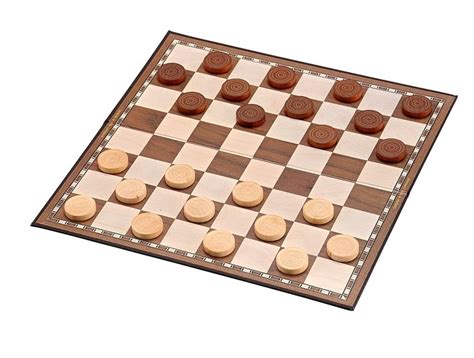 Draughts Board Game - Draughts Set 12" - Jaques London: Amazon.co.uk: Toys & Games | Checkers ...