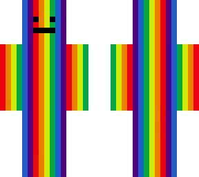 Kier and Dev Rainbow V1 | Minecraft Skin