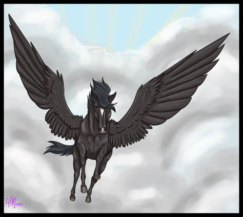 Black Pegasus by DasMinty on DeviantArt