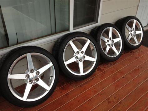 Purchase corvette c6 wheels and tires in Burlington, Washington, US, for US $500.00