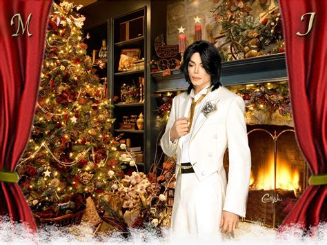 MichaelJackson on Christmas - Michael Jackson Wallpaper (28190122) - Fanpop